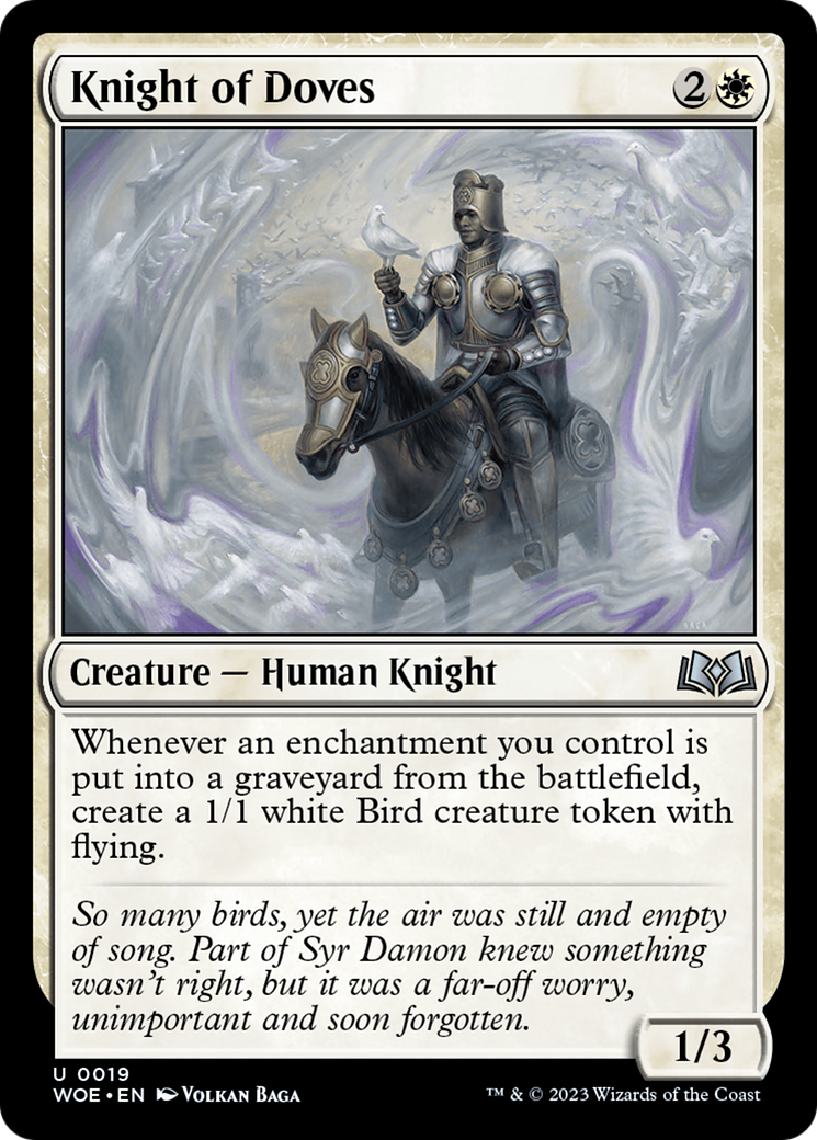 Knight of Doves [Wilds of Eldraine]-1
