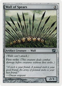 Wall of Spears (8ED-320) - 8th Edition Foil-1