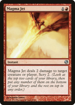 Magma Jet [Duel Decks: Heroes vs. Monsters]-1