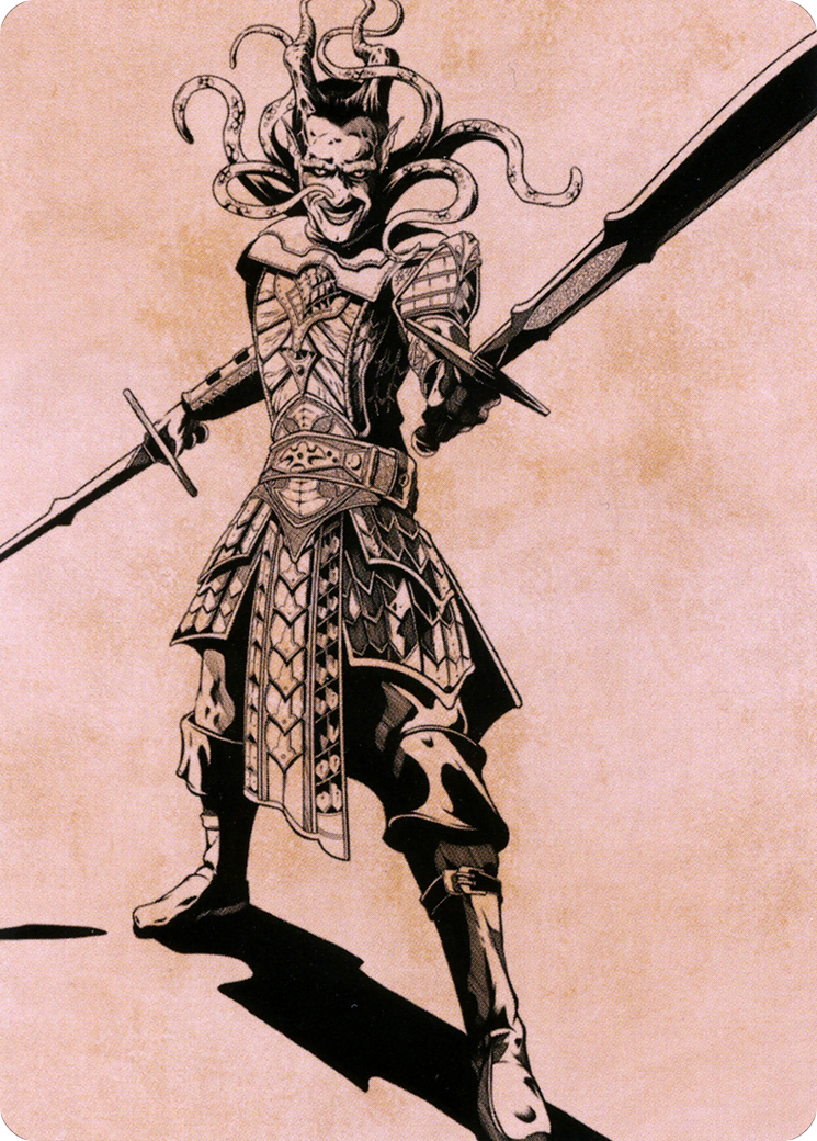 Zevlor, Elturel Exile // Zevlor, Elturel Exile (ACLB-078) - Battle for Baldur's Gate Art Series (Borderless) Foil-3