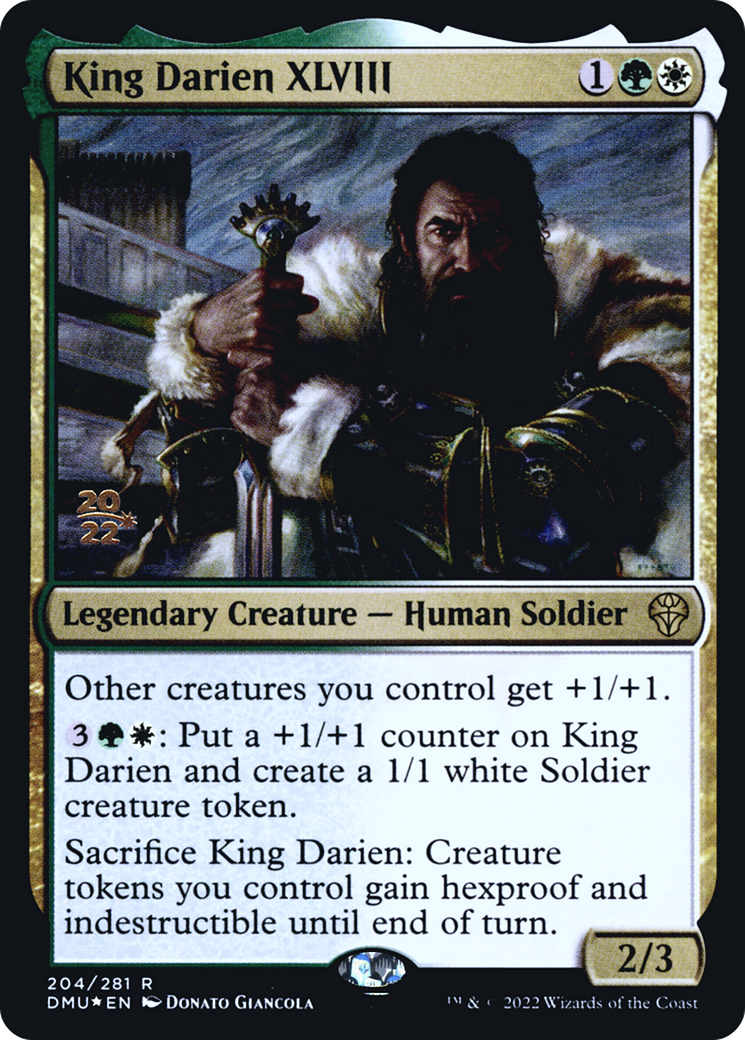 King Darien XLVIII [Dominaria United Prerelease Promos]-1