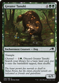 Greater Tanuki [Kamigawa: Neon Dynasty]-1