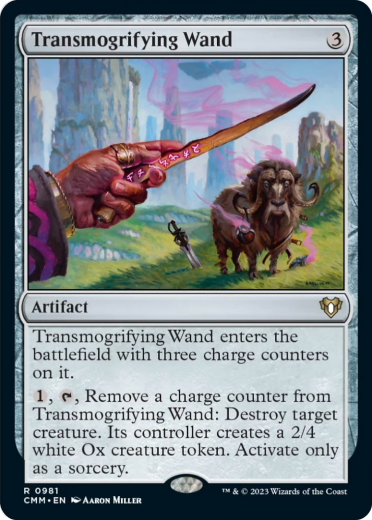 Transmogrifying Wand [Commander Masters]-1