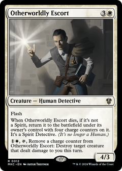 Otherworldly Escort [Murders at Karlov Manor Commander]-1