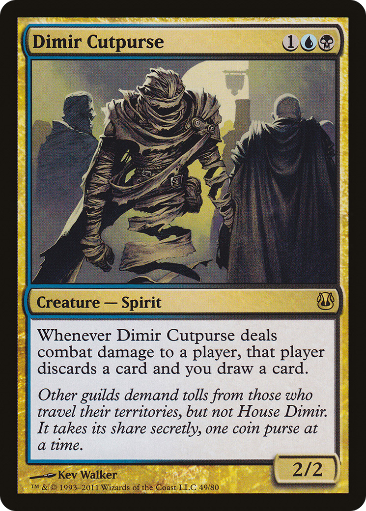 Dimir Cutpurse [Duel Decks: Ajani vs. Nicol Bolas]-1