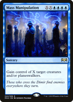 Mass Manipulation (Promo Pack) [Ravnica Allegiance Promos]-1