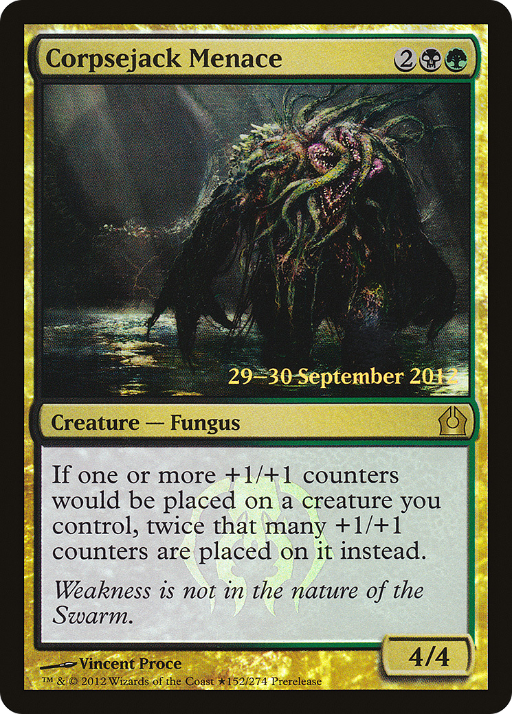 Corpsejack Menace [Return to Ravnica Prerelease Promos]-1