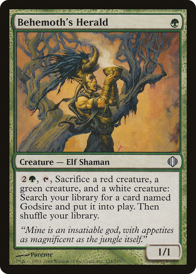 Behemoth's Herald [Shards of Alara]-1