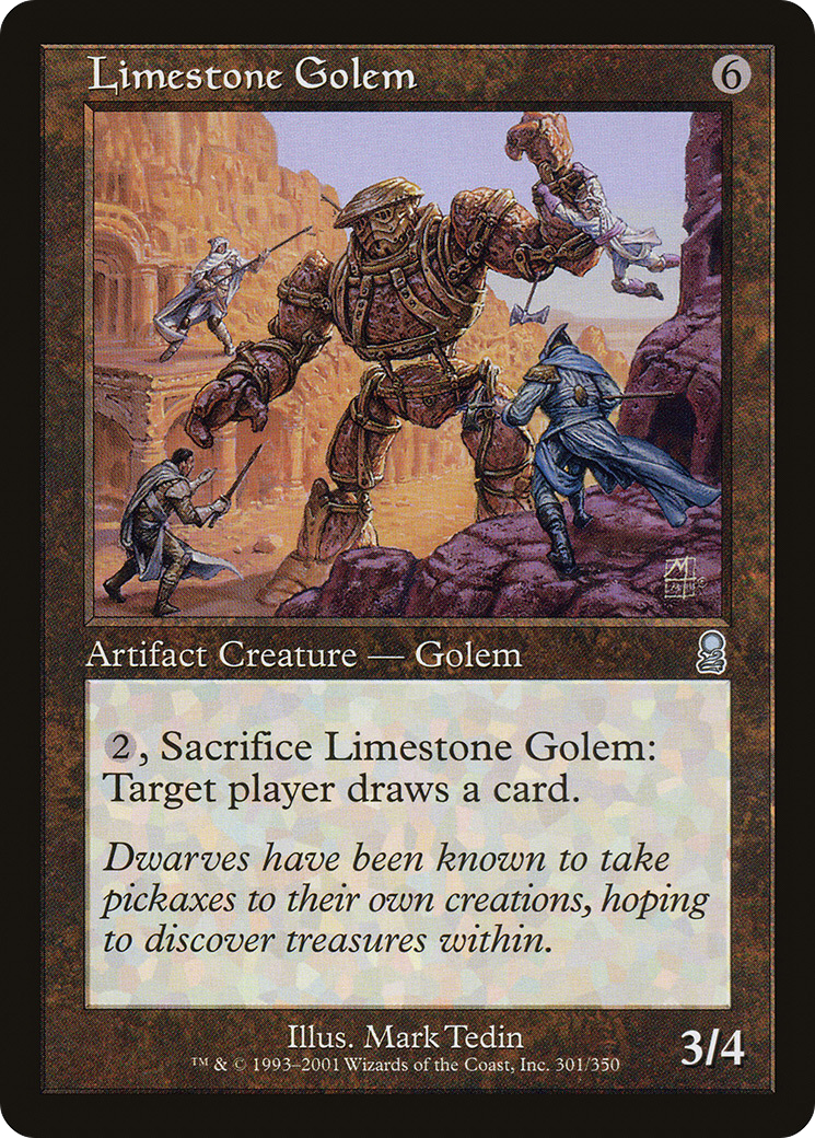 Limestone Golem [Odyssey]-1