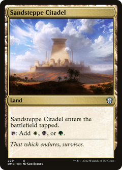 Sandsteppe Citadel [Dominaria United Commander]-1