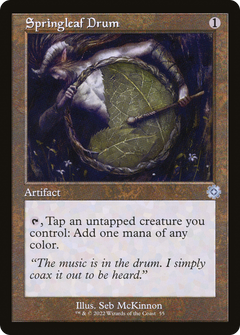 Springleaf Drum (Retro) [The Brothers' War Retro Artifacts]-1