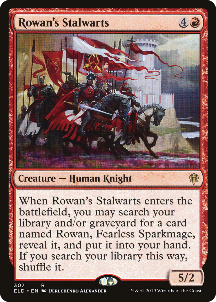 Rowan's Stalwarts [Throne of Eldraine]-1