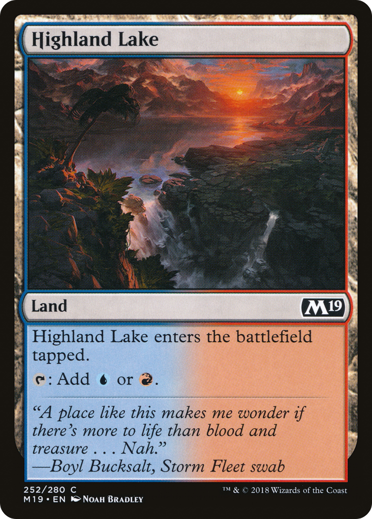 Highland Lake [Core Set 2019]-1