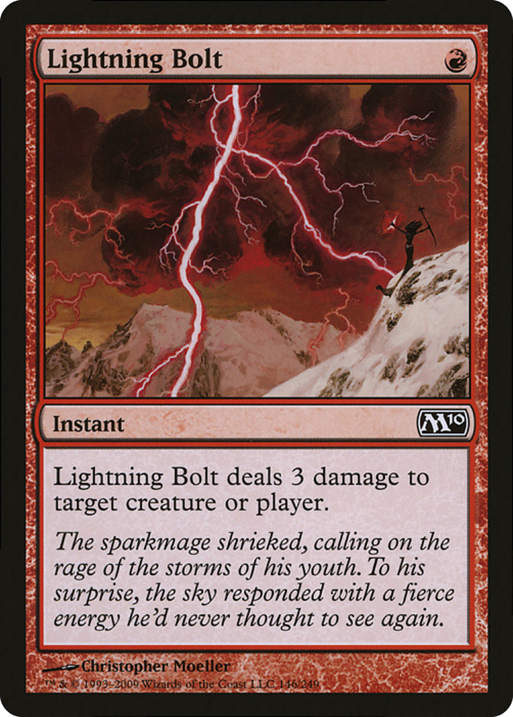 Lightning Bolt (P09-146) - Magic Player Rewards 2009-1