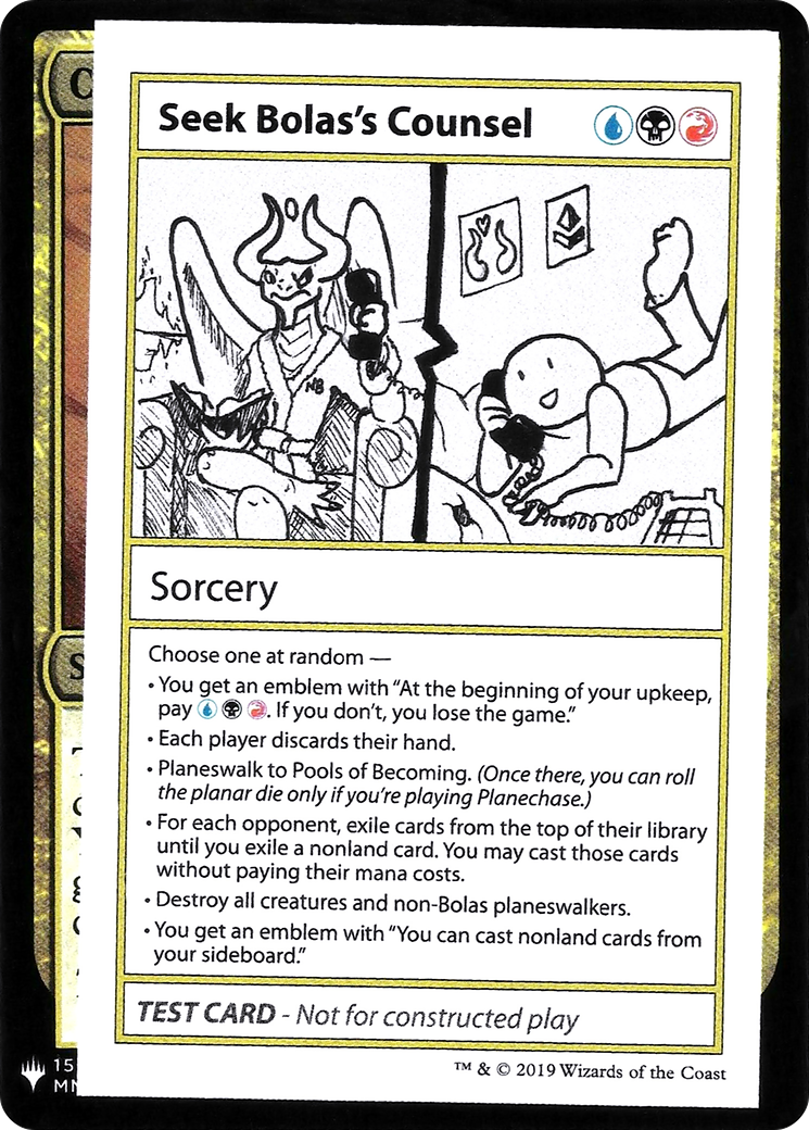 Seek Bolas's Counsel [Mystery Booster Playtest Cards]-1