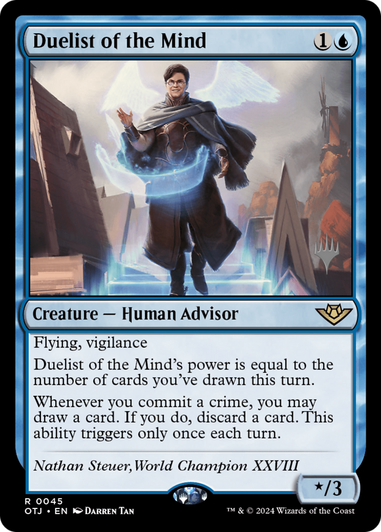 Duelist of the Mind (PPOTJ-045) - Outlaws of Thunder Junction Promos-1