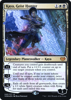 Kaya, Geist Hunter [Innistrad: Crimson Vow Prerelease Promos]-1
