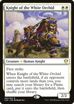 Knight of the White Orchid [Commander 2020]-1