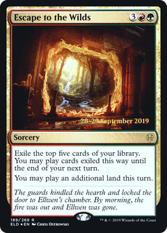 Escape to the Wilds [Throne of Eldraine Prerelease Promos]-1