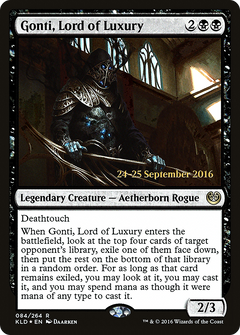 Gonti, Lord of Luxury [Kaladesh Prerelease Promos]-1