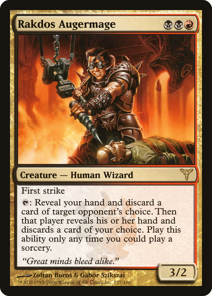 Rakdos Augermage [Dissension]-1
