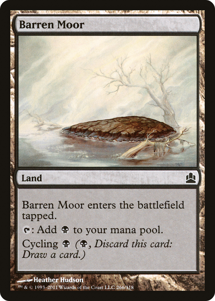 Barren Moor [Commander 2011]-1