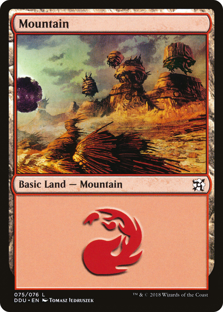 Mountain (75) [Duel Decks: Elves vs. Inventors]-1