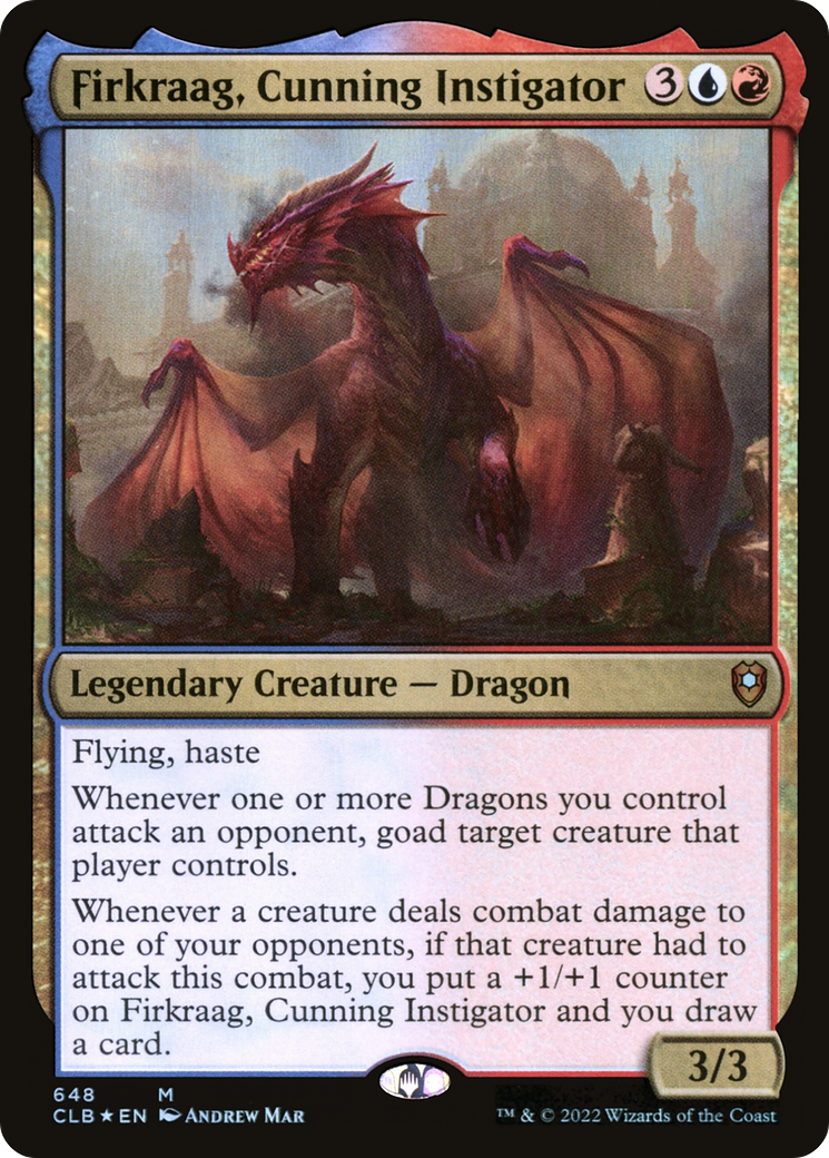 Firkraag, Cunning Instigator [Commander Legends: Battle for Baldur's Gate]-1