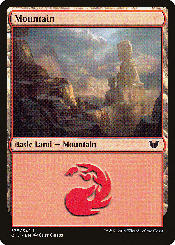 Mountain (335) [Commander 2015]-1