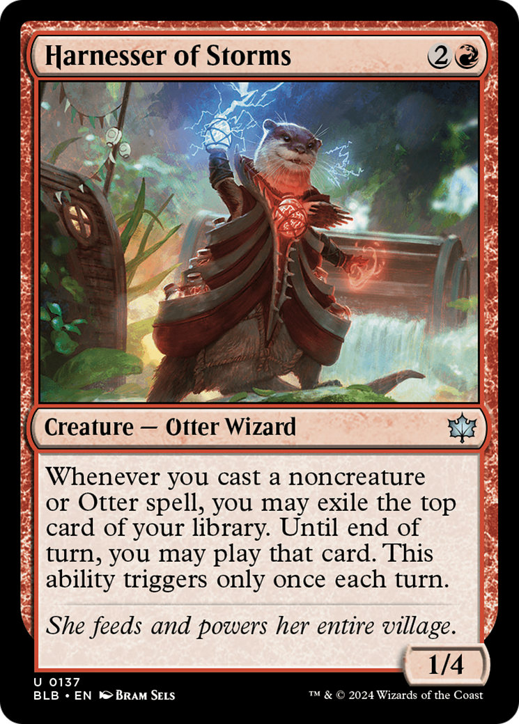 Harnesser of Storms [Bloomburrow]-1