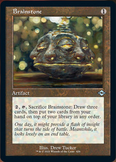 Brainstone (Retro Foil Etched) [Modern Horizons 2]-1