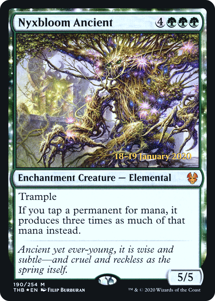 Nyxbloom Ancient [Theros Beyond Death Prerelease Promos]-1