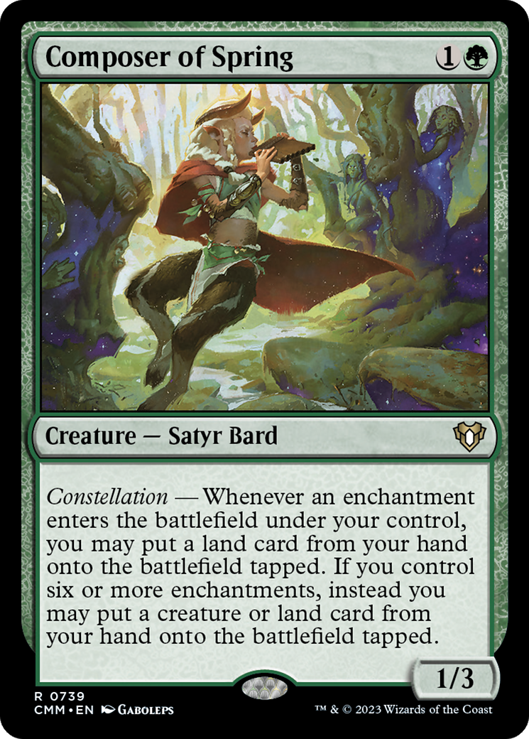 Composer of Spring [Commander Masters]-1