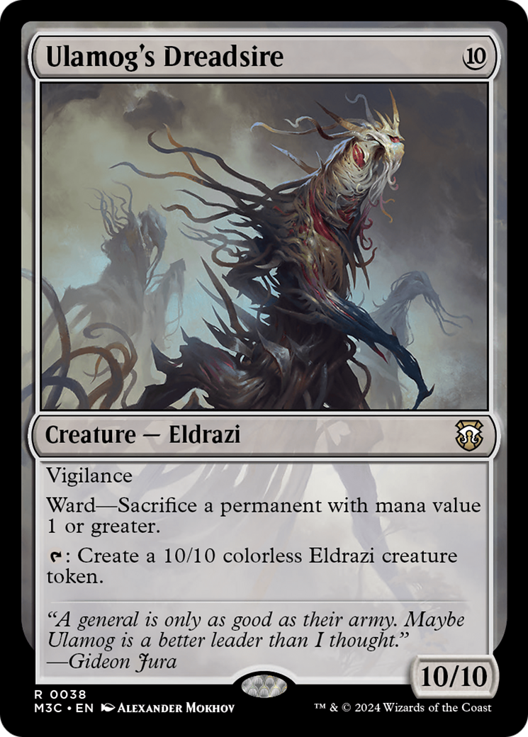 Ulamog's Dreadsire (M3C-038) - Modern Horizons 3 Commander-1
