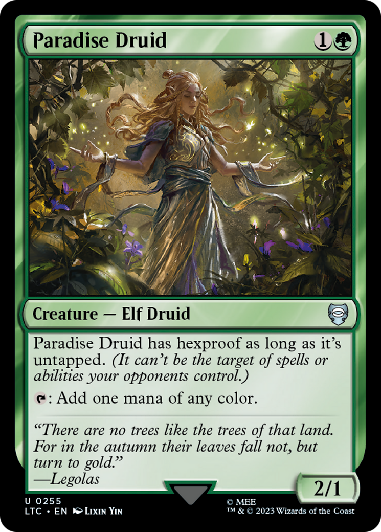 Paradise Druid [The Lord of the Rings: Tales of Middle-Earth Commander]-1