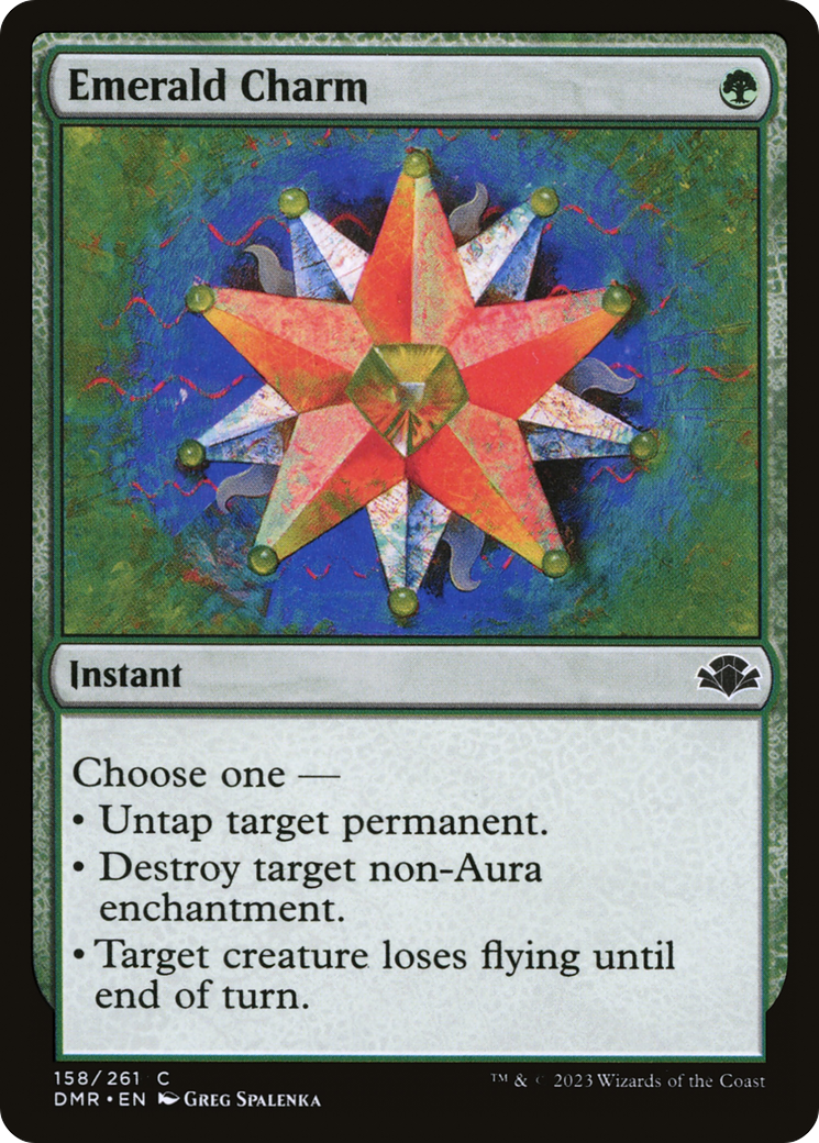 Emerald Charm [Dominaria Remastered]-1