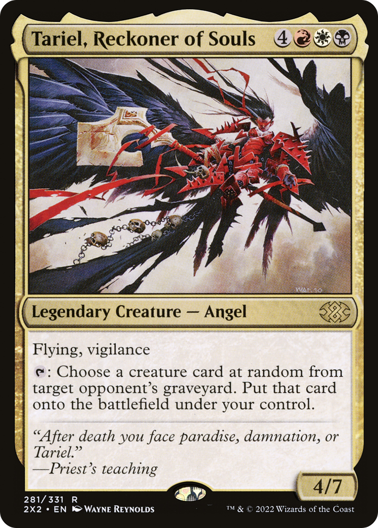 Tariel, Reckoner of Souls [Double Masters 2022]-1