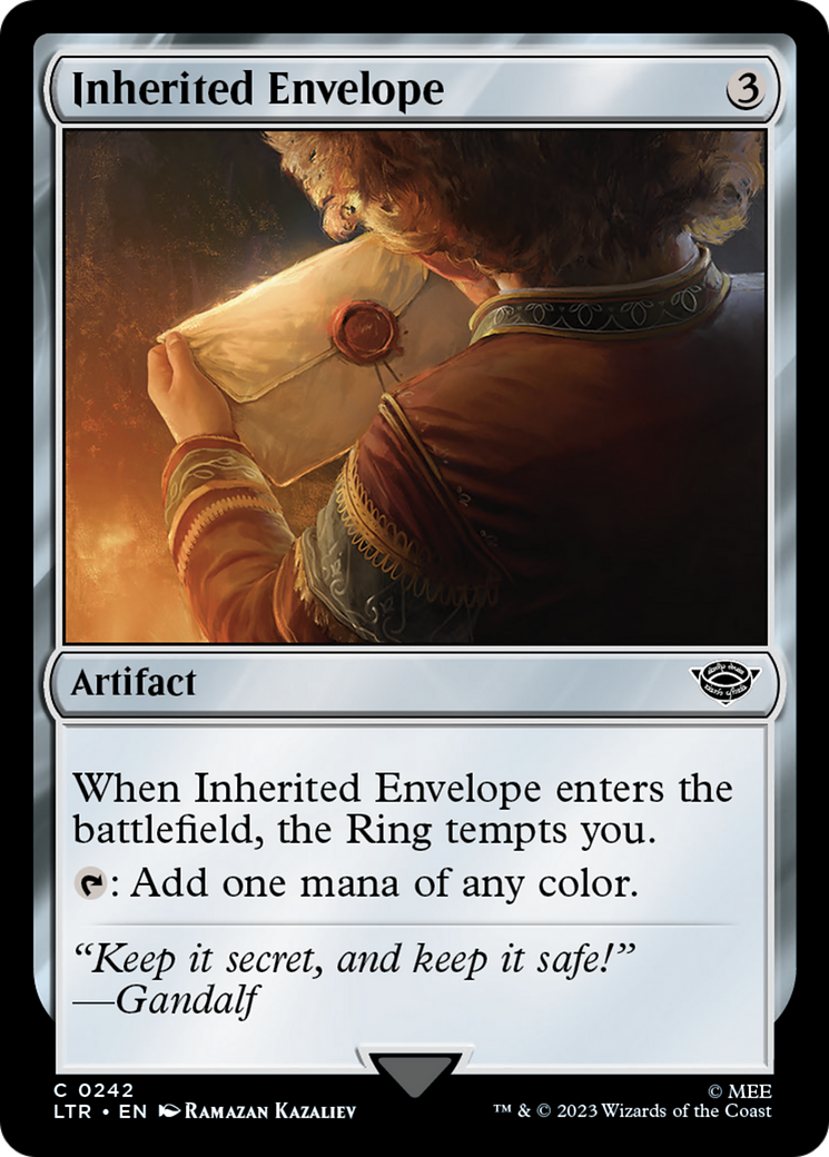 Inherited Envelope [The Lord of the Rings: Tales of Middle-Earth]-1