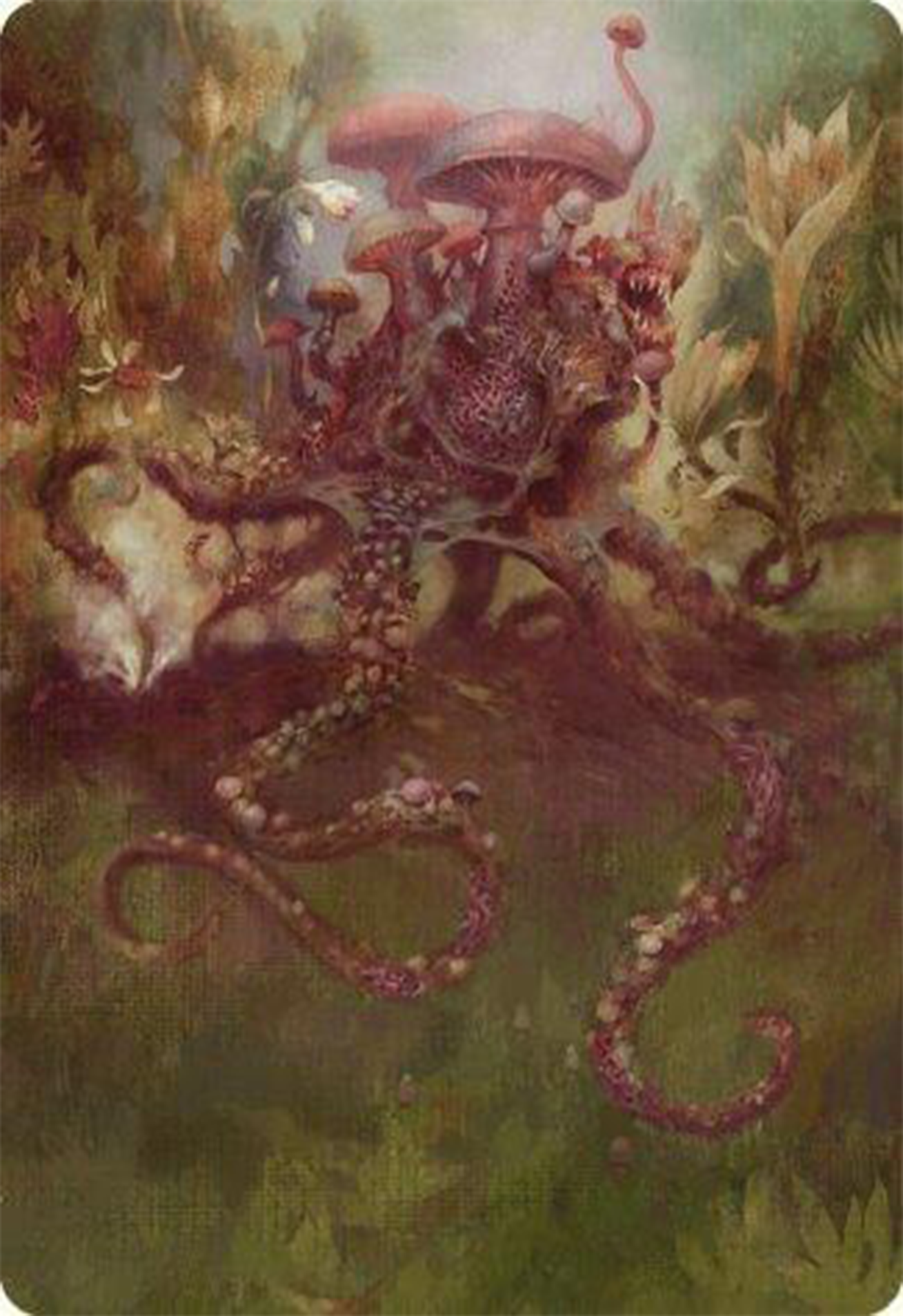 Sowing Mycospawn Art Card [Modern Horizons 3 Art Series]-1
