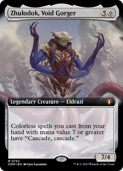 Zhulodok, Void Gorger (Extended Art) (CMM-752) - Commander Masters: (Extended Art) Foil-1