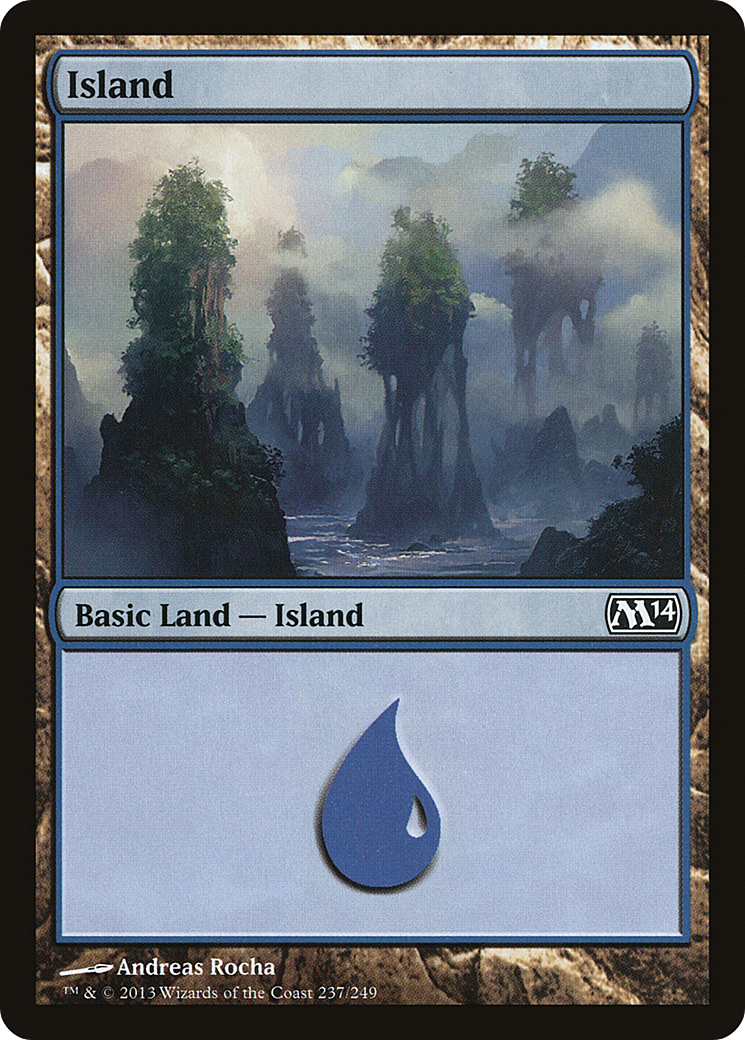 Island (237) [Magic 2014]-1
