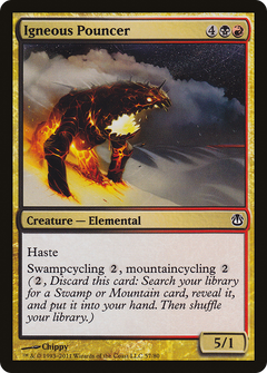 Igneous Pouncer [Duel Decks: Ajani vs. Nicol Bolas]-1