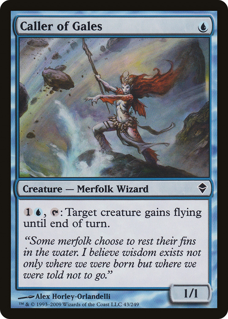 Caller of Gales [Zendikar]-1