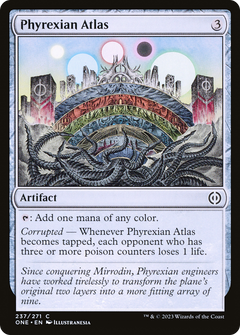 Phyrexian Atlas [Phyrexia: All Will Be One]-1