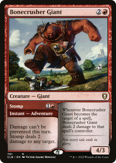 Bonecrusher Giant // Stomp [Commander Legends: Battle for Baldur's Gate]-1