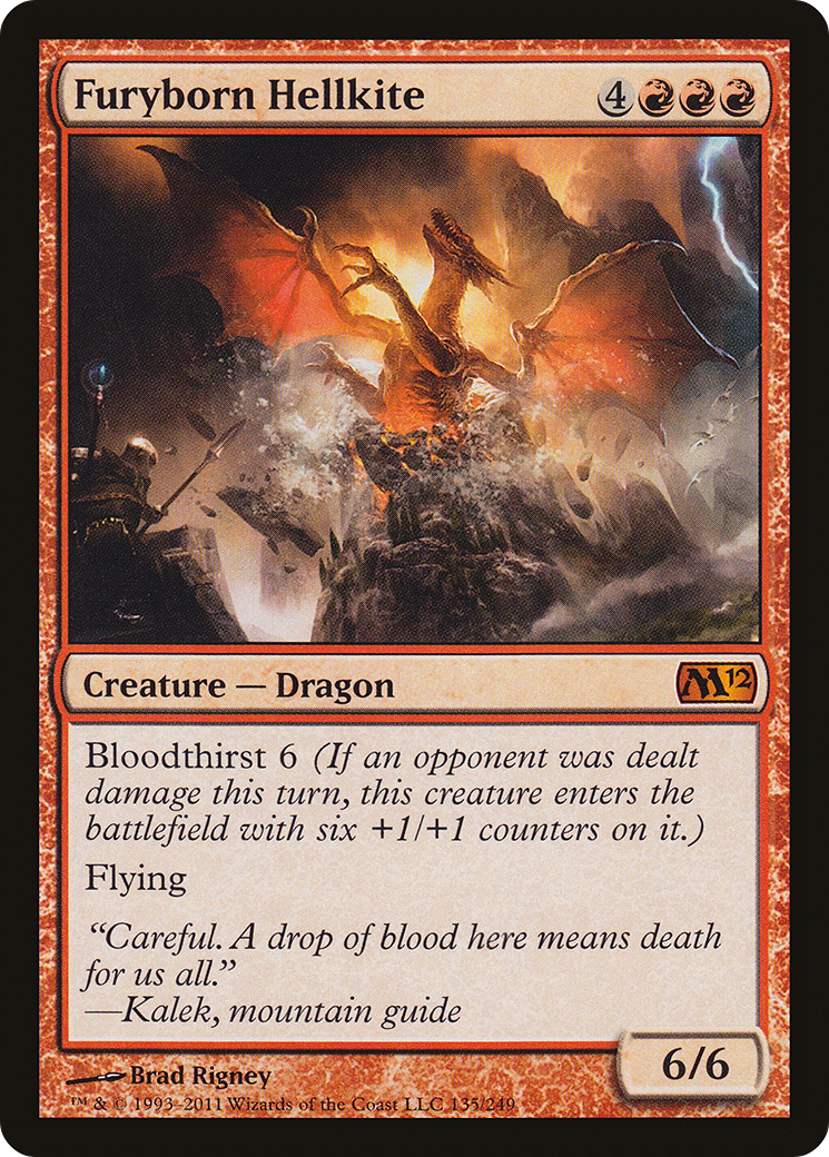 Furyborn Hellkite [Magic 2012]-1