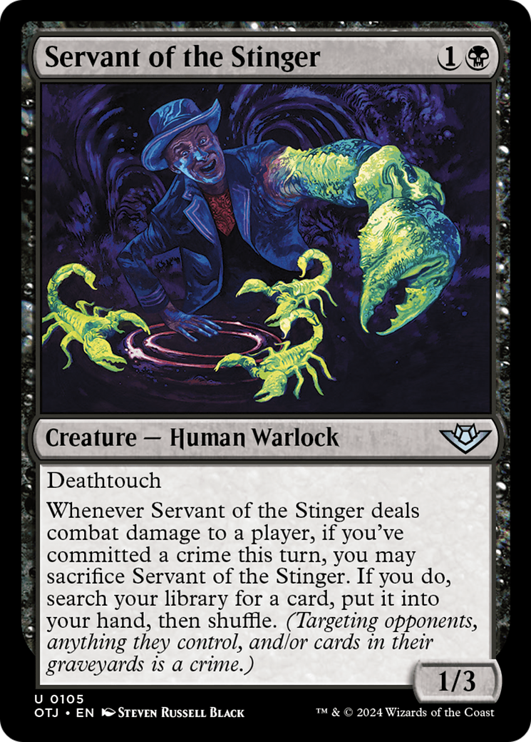 Servant of the Stinger [Outlaws of Thunder Junction]-1