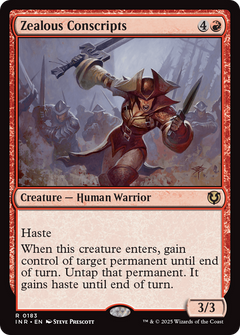 Zealous Conscripts (INR-183) - Innistrad Remastered-1