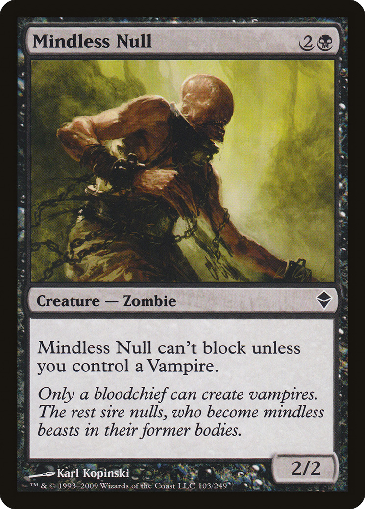 Mindless Null [Zendikar]-1
