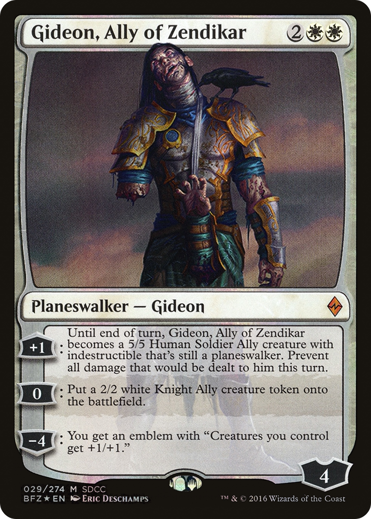 Gideon, Ally of Zendikar [San Diego Comic-Con 2016]-1
